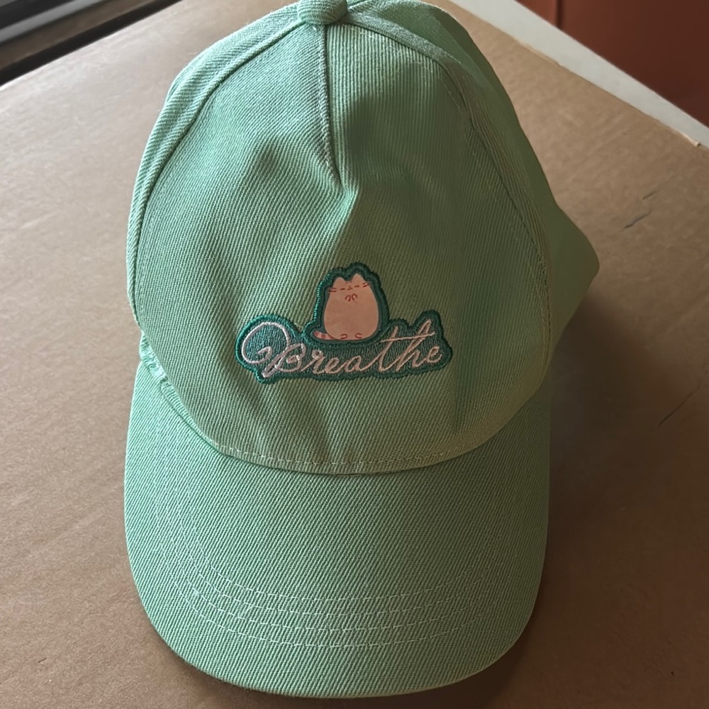 Green Breathe Embroidered Cap
